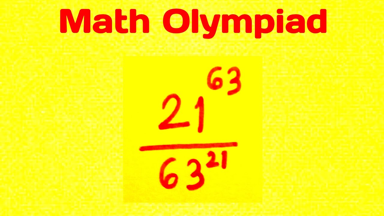 A Nice Math Olympiad Simplification Problem | Exponential Fraction | BDLogic
