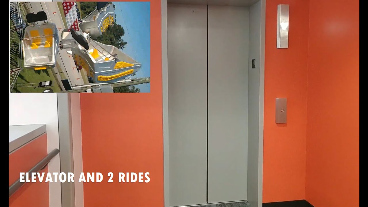 Elevator and 2 Rides at the North Georgia State Fair in Marietta, GA 9-28-21
