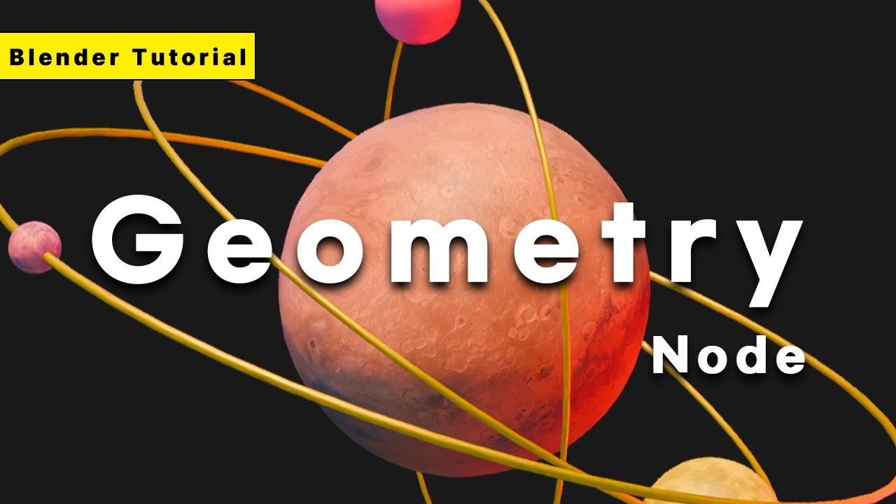 [블렌더 강좌]초보자를 위한 지오메트리 노드 강좌 8 Blender Geometry Node Tutorial for Beginners 8