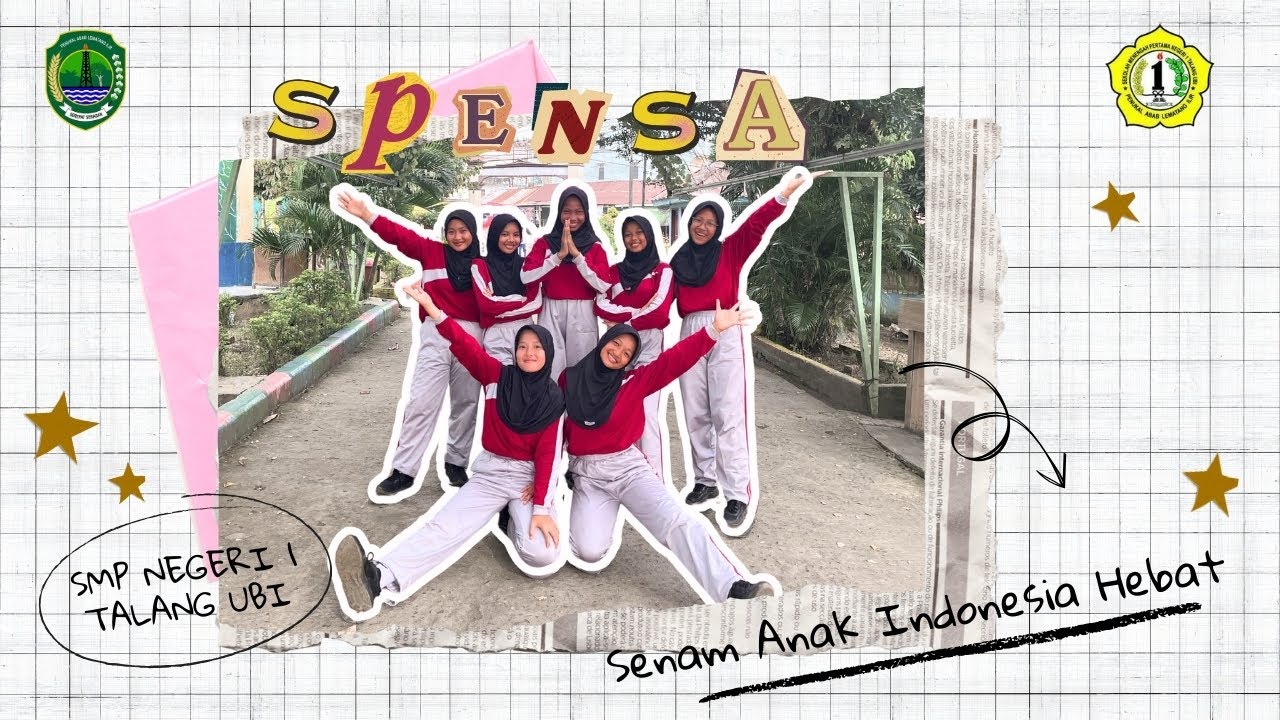 Lomba Senam Anak Indonesia Hebat 2025_SMPN 1 Talang Ubi_Provinsi Sumatera Selatan