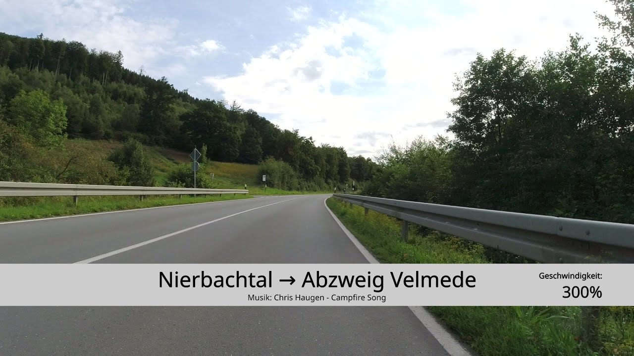 [HSK] Nierbachtal &rarr; Abzweig Velmede