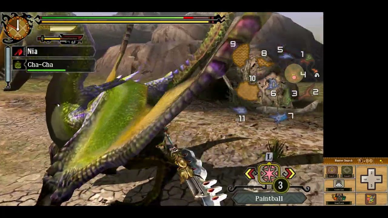 Monster Hunter 3U - 3DS version - 4k 60fps (Quropeco) Showcase