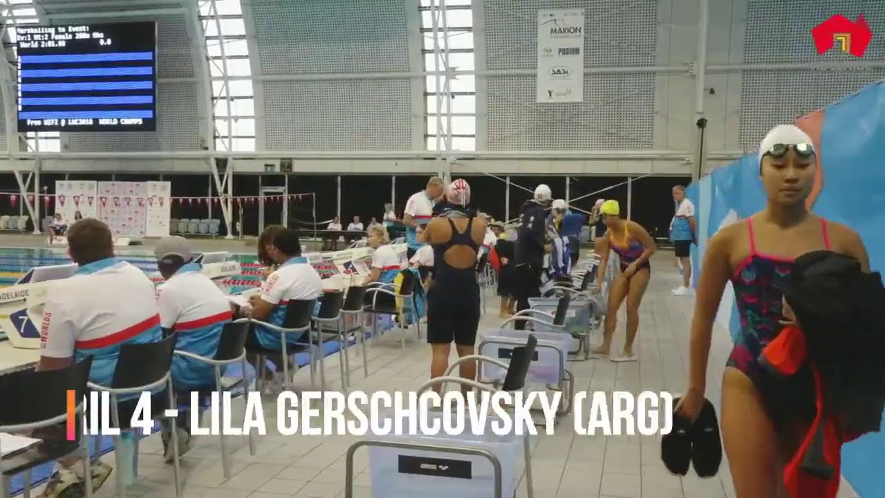 200 Metros Nado con Obstáculos Femenino - Mundial 2018 EPSA Full Member ILS