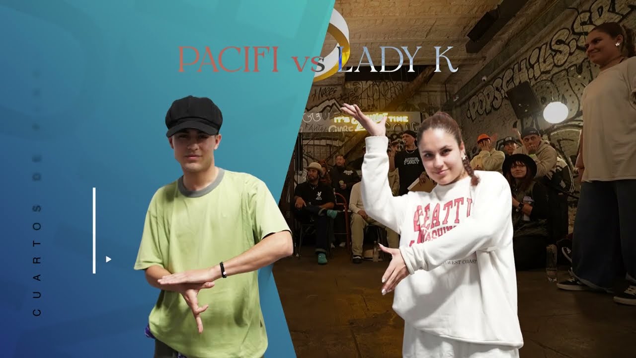 PACIFI VS LADY K | ACTITUD FUNKY 2025 | POPPING TOP 8