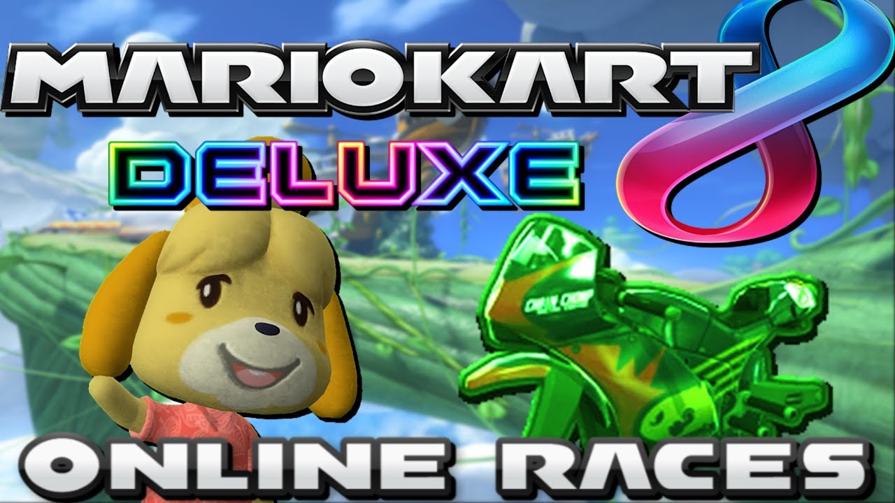 Mario Kart 8 Deluxe | Онлайн-гонки #24 с Изабель - Shiruetto The Gamer