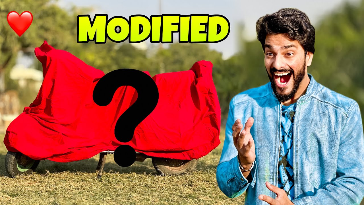 ALHAMDULILLAH DREAM BIKE KO MODIFIED KARDIA 😍 | ZEE LEATHER CHANNO | MISHKAT KHAN