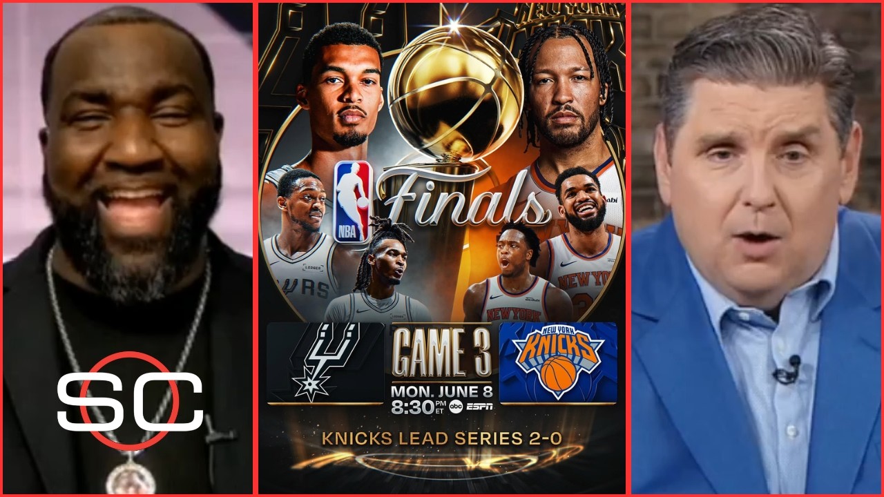 FULL ESPN SC | Perk breaks down Knicks-Spurs in Game 3 NBA Finals: Jalen Brunson GO UP 3-0 vs Wemby?