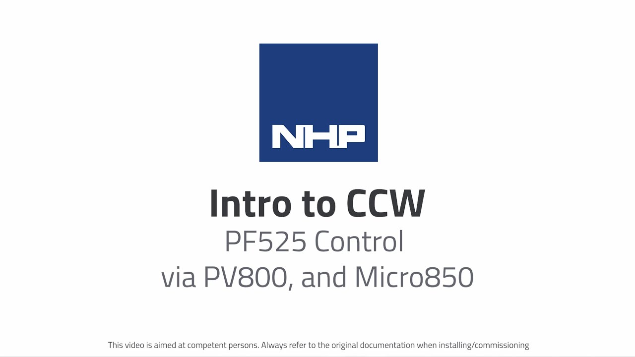 Intro to CCW: PF525 Control via PV800, and Micro850