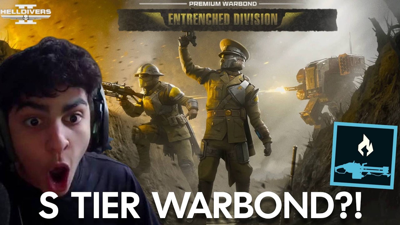 [218/300]❗ENTRENCHED DIVISION WARBOND IS HERE❗S TIER WARBOND?!❗S TIER UPDATE MORE LIKE IT!❗