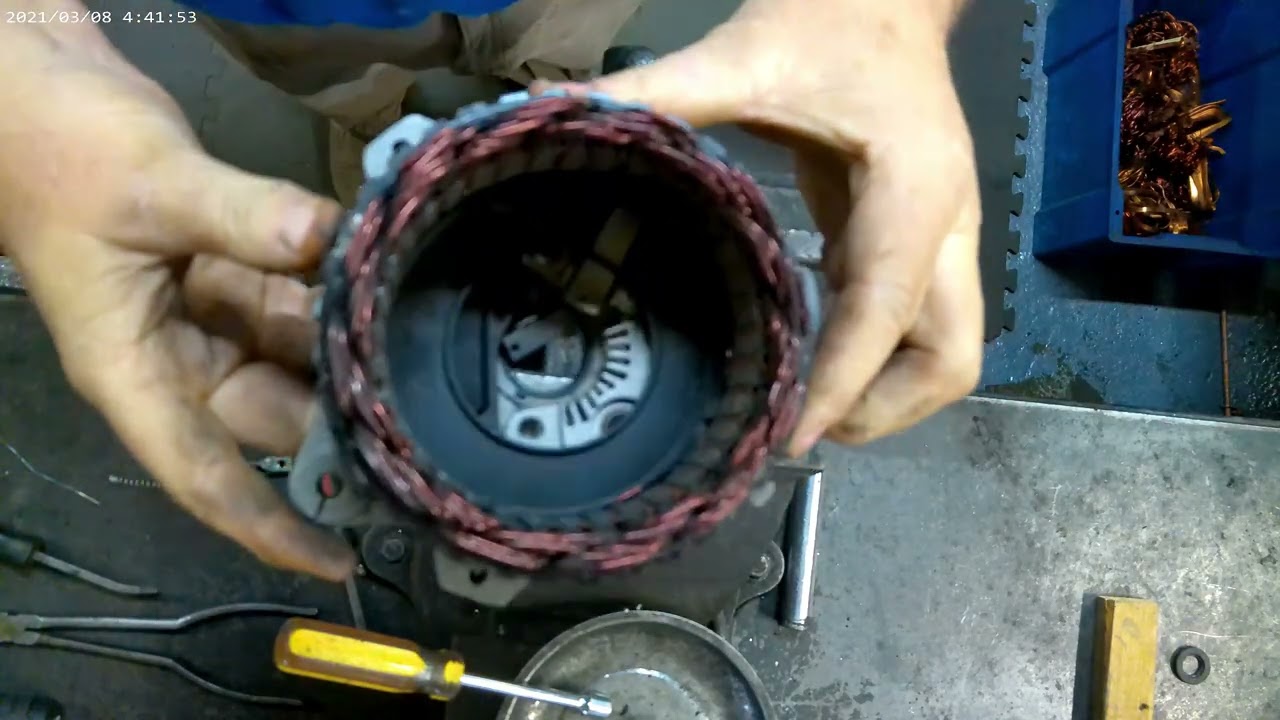 Reloading Brushes in a Delco Cs Series Alternator