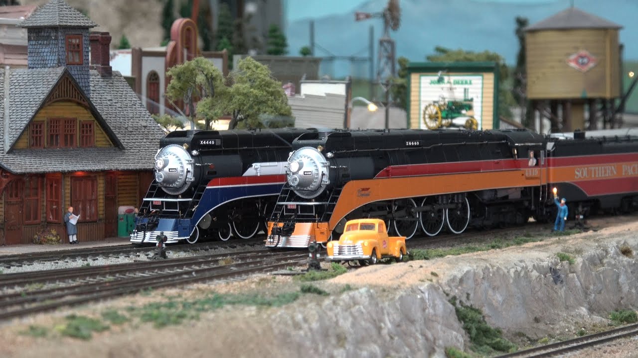 #Review Broadway Limited Paragon 4 Southern Pacific GS-4 #4449 Daylight Excursion Version in 4k