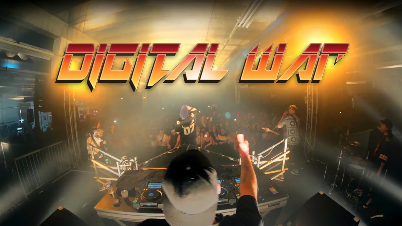 DARKTEK X OUT OF MY EYES  - DIGITAL WAR (OFFICIAL MUSIC VIDEO)