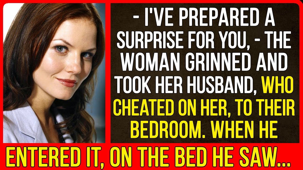 - I've prepared a surprise for you, - the woman grinned and took her husband...