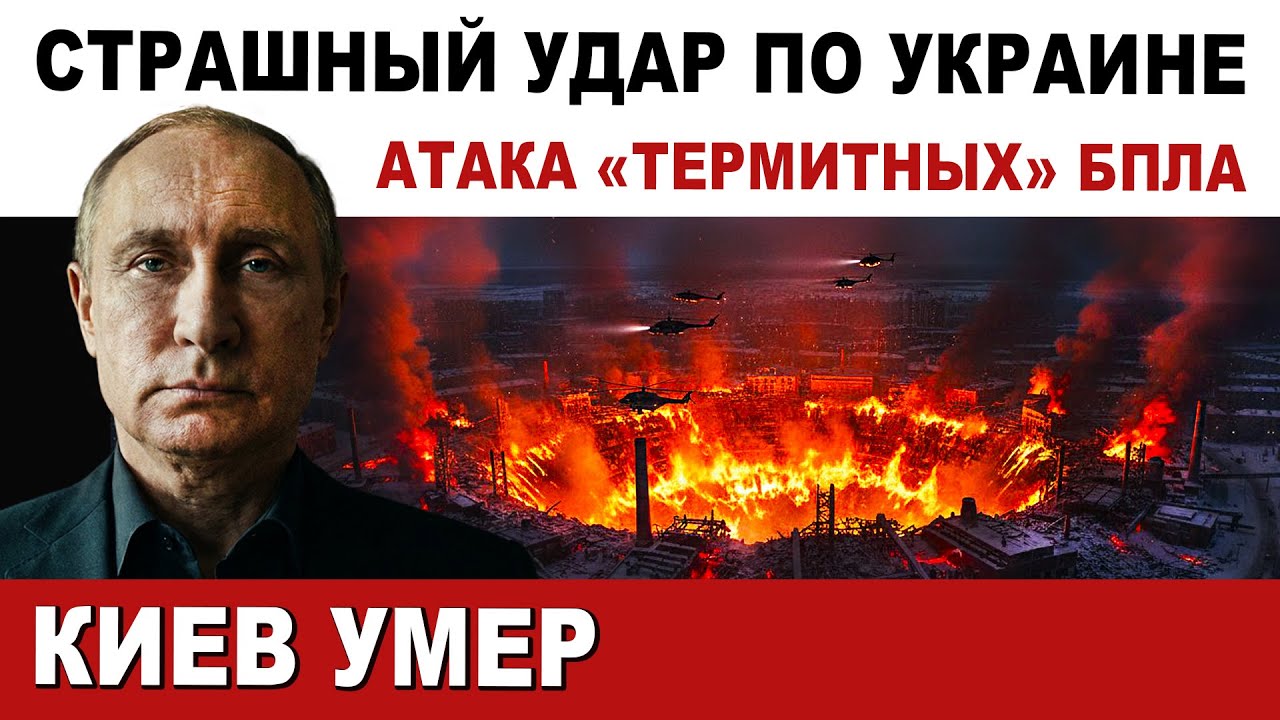 Начался полный ужас. «Герани» уничтожили «энергокольцо» Украины. Атака термитных БПЛА по мостам