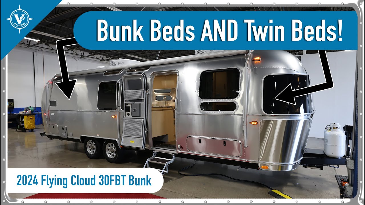 New Option Available! | 2024 Airstream Flying Cloud 30FBT Bunks