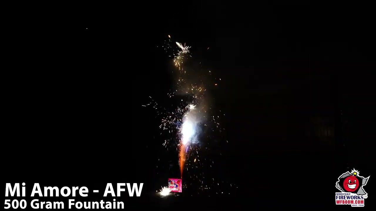 Mi Amore- 11277 – AFW – Fountain Cases - Wholesale Fireworks - WFBOOM.COM