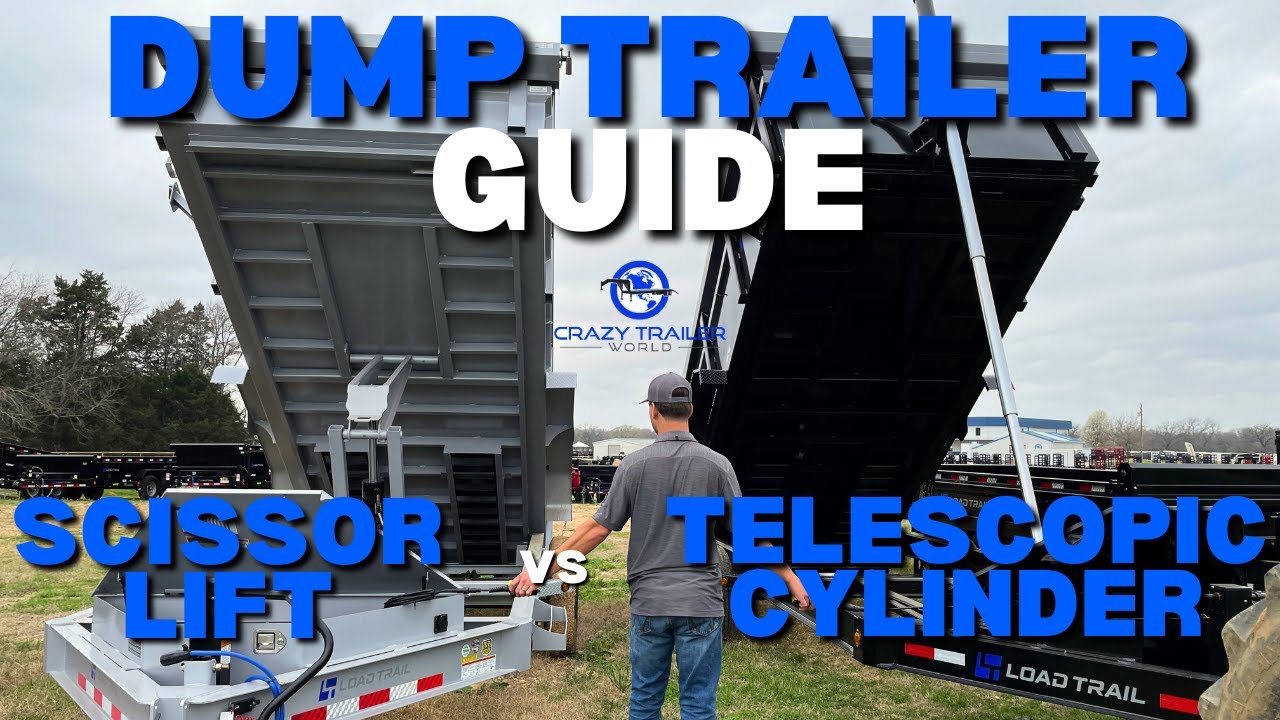 Guide to Scissor Lift vs Telescopic Cylinder | Dump Trailer Guide