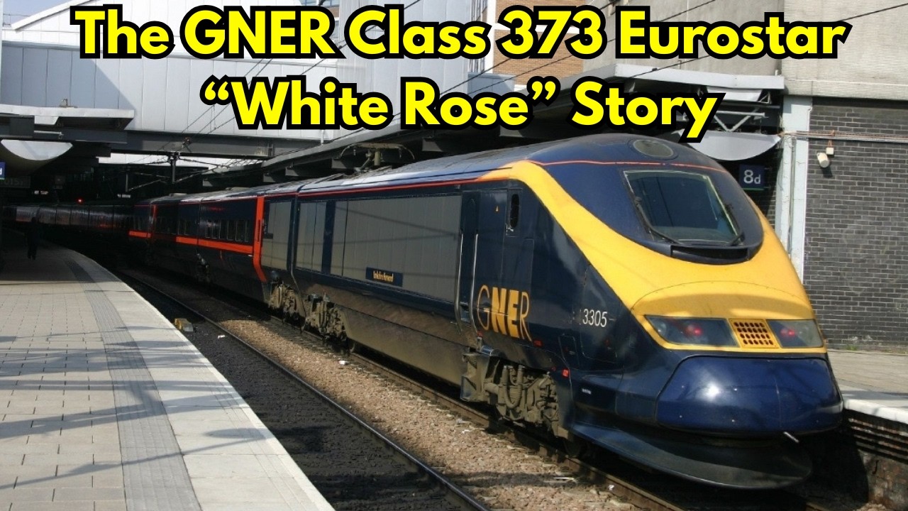 Евростар, который так и не отправился в Европу — история поезда GNER Class 373 «Белая роза» #euro...