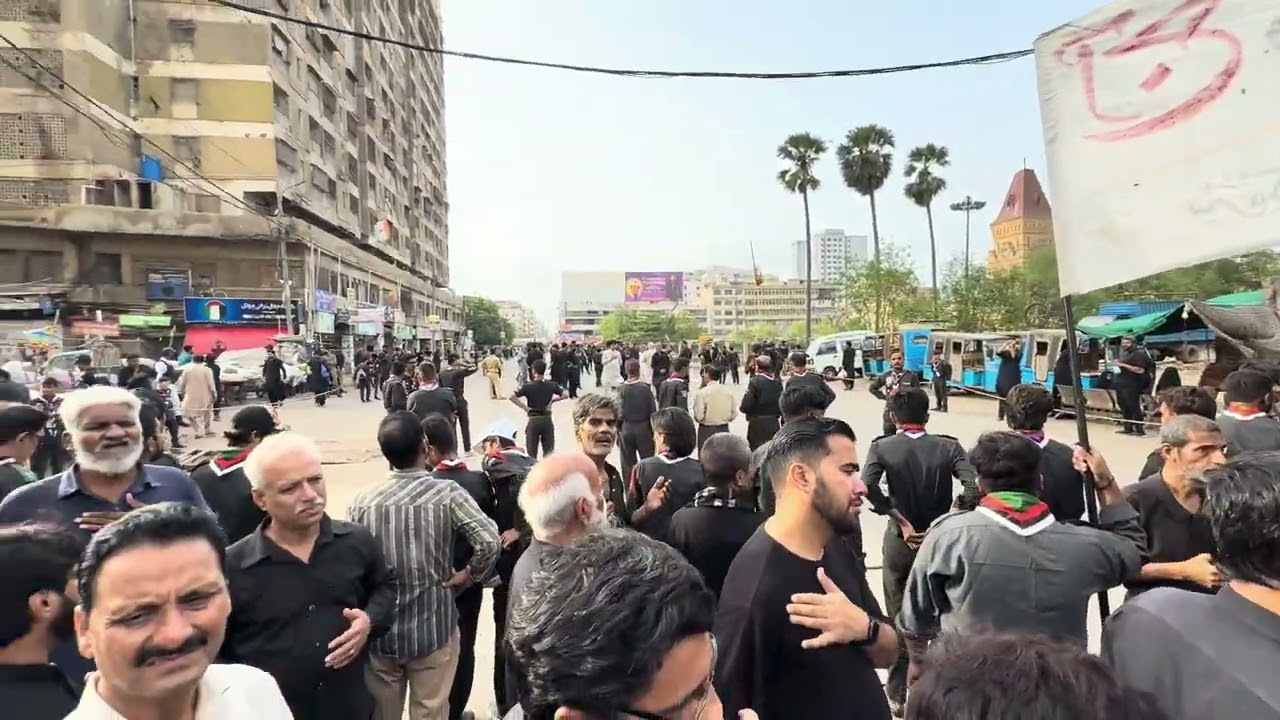 2nd Sep, 2025 Juloos 8th Rabiulawal, Nishtar park, Karachi Part 2 of 2, last day of mourning