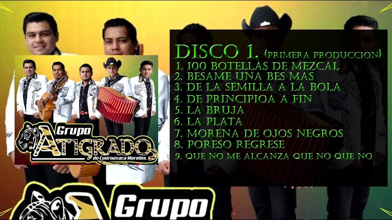DISCO COMPLETO (100 BOTELLAS DE MEZCAL)/GRUPO ATIGRADO
