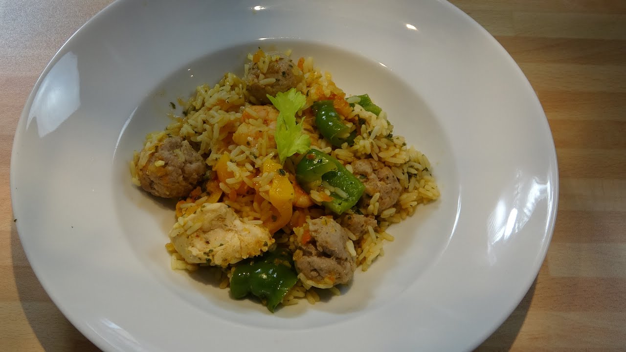Mr. Monsieur Cuisine Connect kocht Jambalaya in seiner neuen Küche. Nachkochen unbedingt!