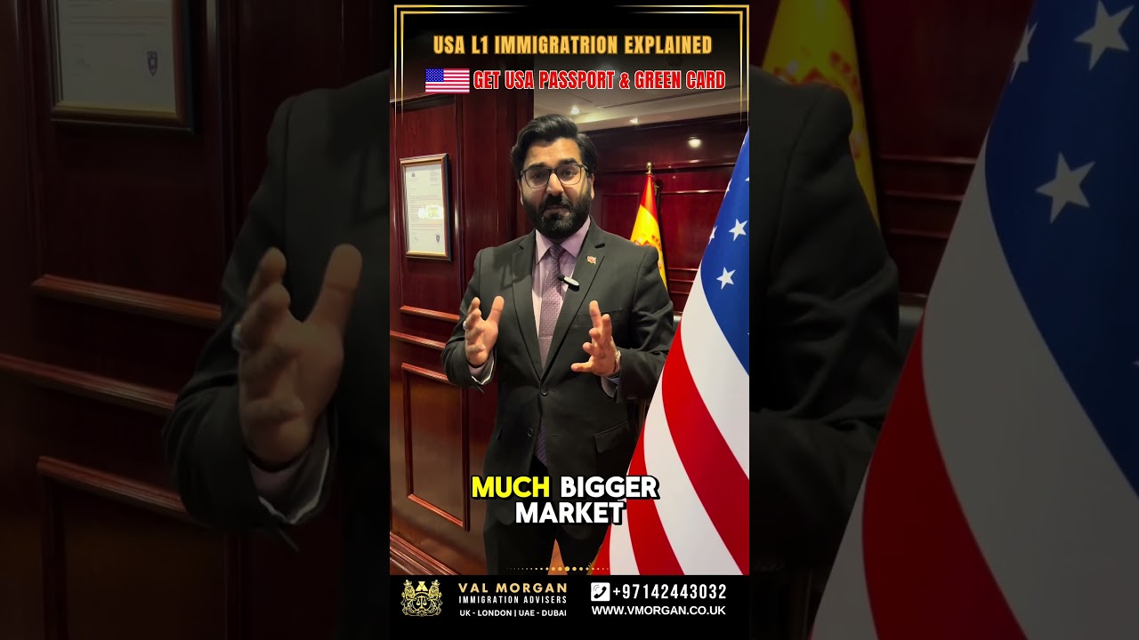 USA L1 Visa - USA Immigration Requirements & Benefits 2025 #usaimmigration