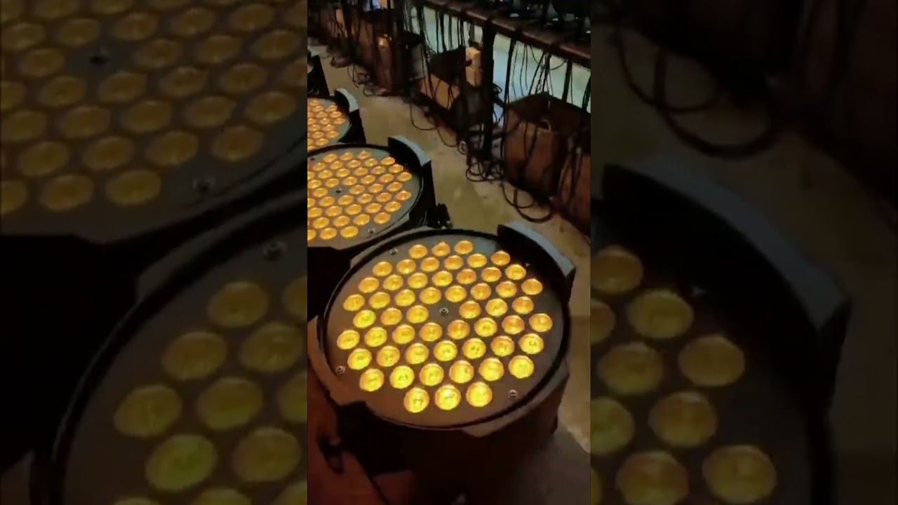 54X3W LED Warm White & White Par Light.