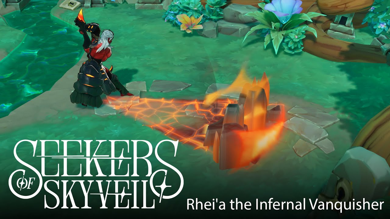 Rhei'a the Infernal Vanquisher VFX for Seekers of Skyveil