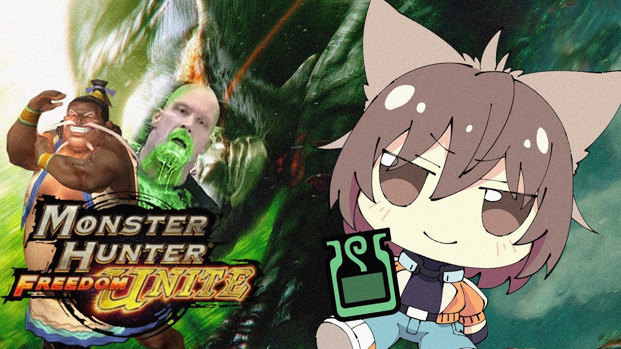 Glue Eater expert plays Monster Hunter Freedom Unite | 3