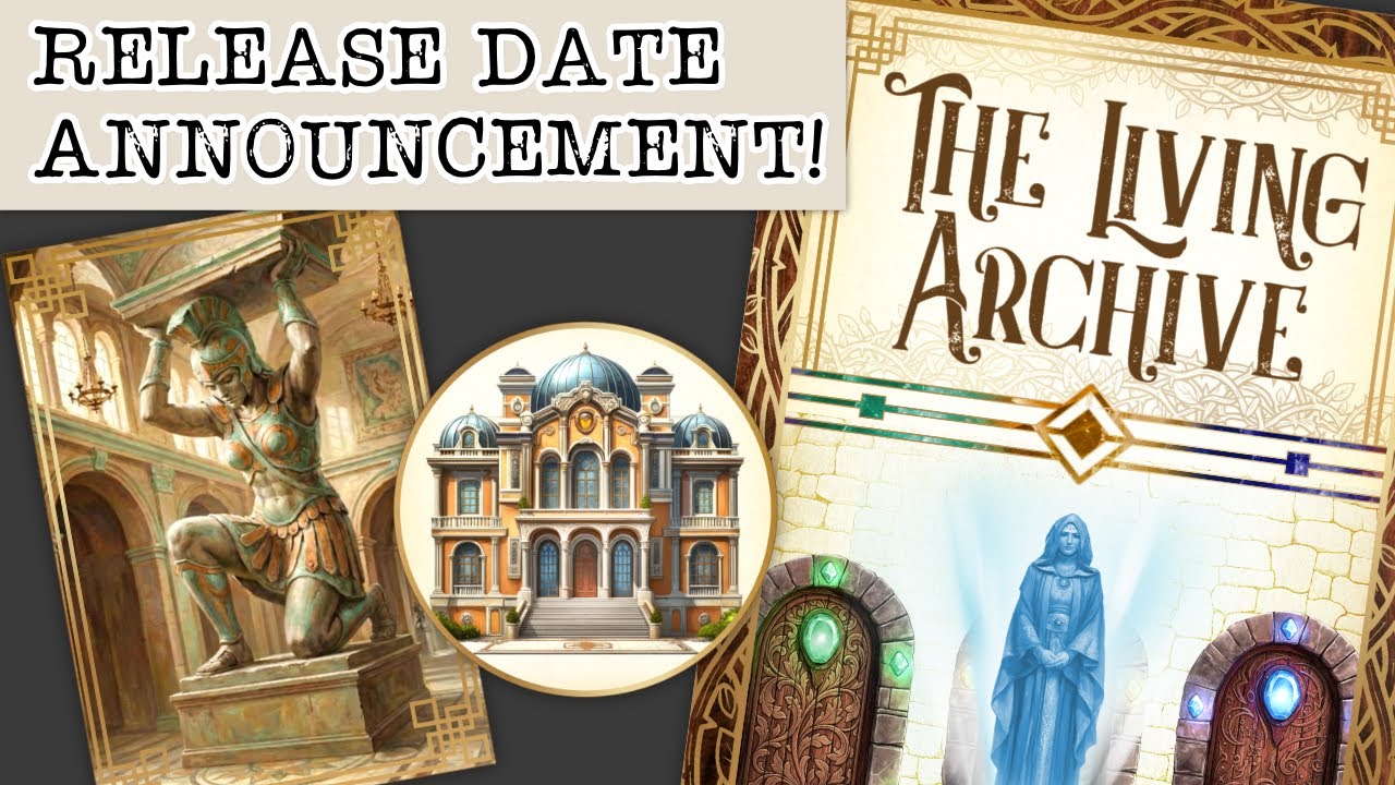 It's Almost Time! The Living Archive Story Paper Crafting Kit: Release Date Announcement