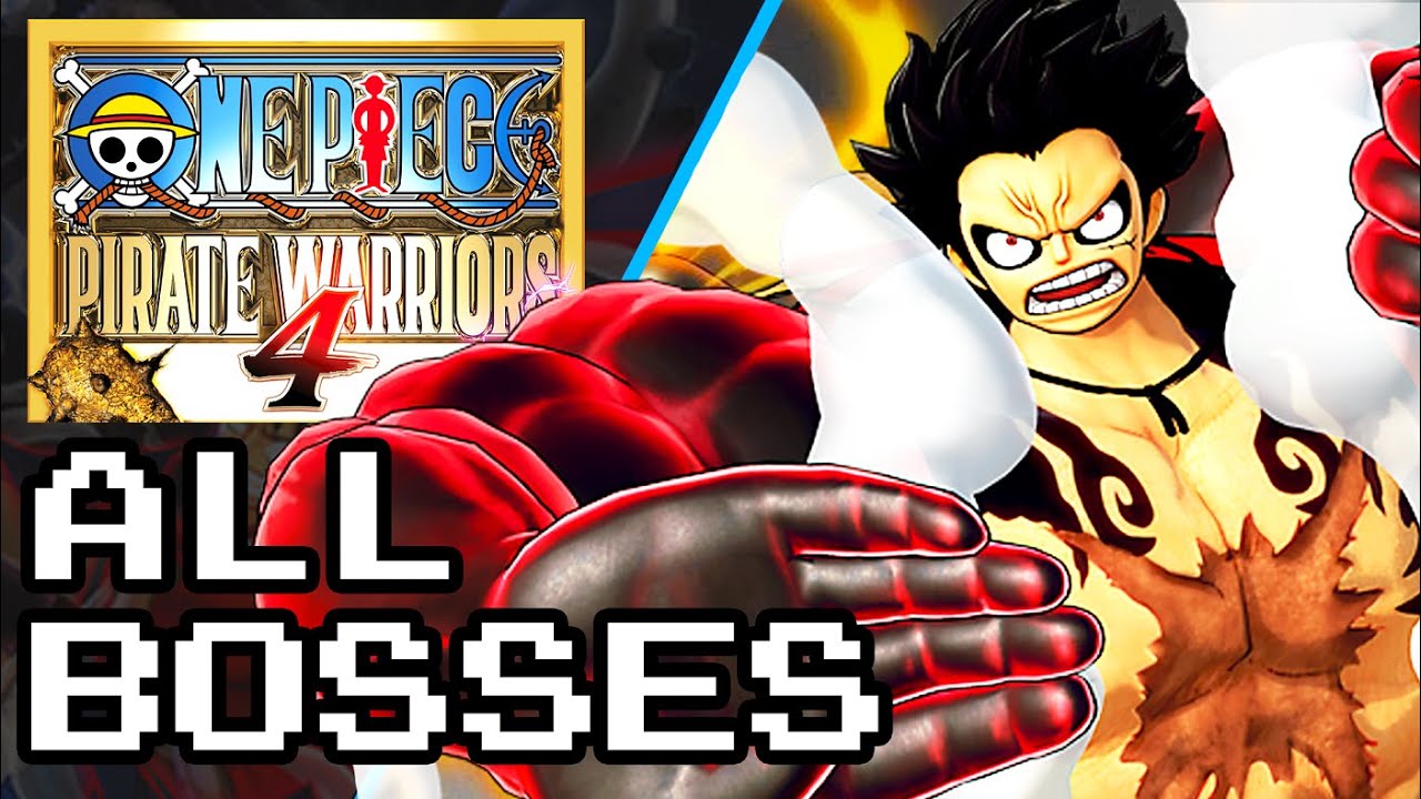 ONE PIECE PIRATE WARRIORS 4 - All Bosses and Cutscenes (HARD MODE)
