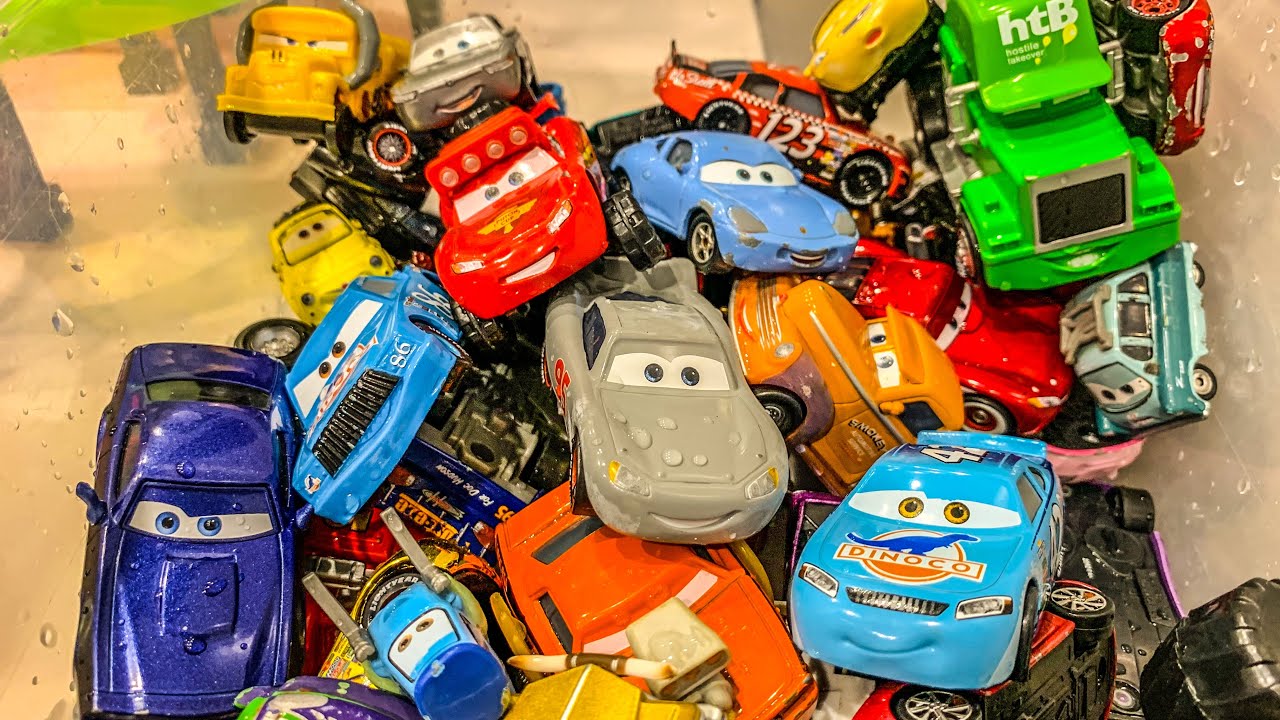 ASMR Toy Cars Down Stepped Ramp 🚗 Satisfying Diecast Collection Release & Race!