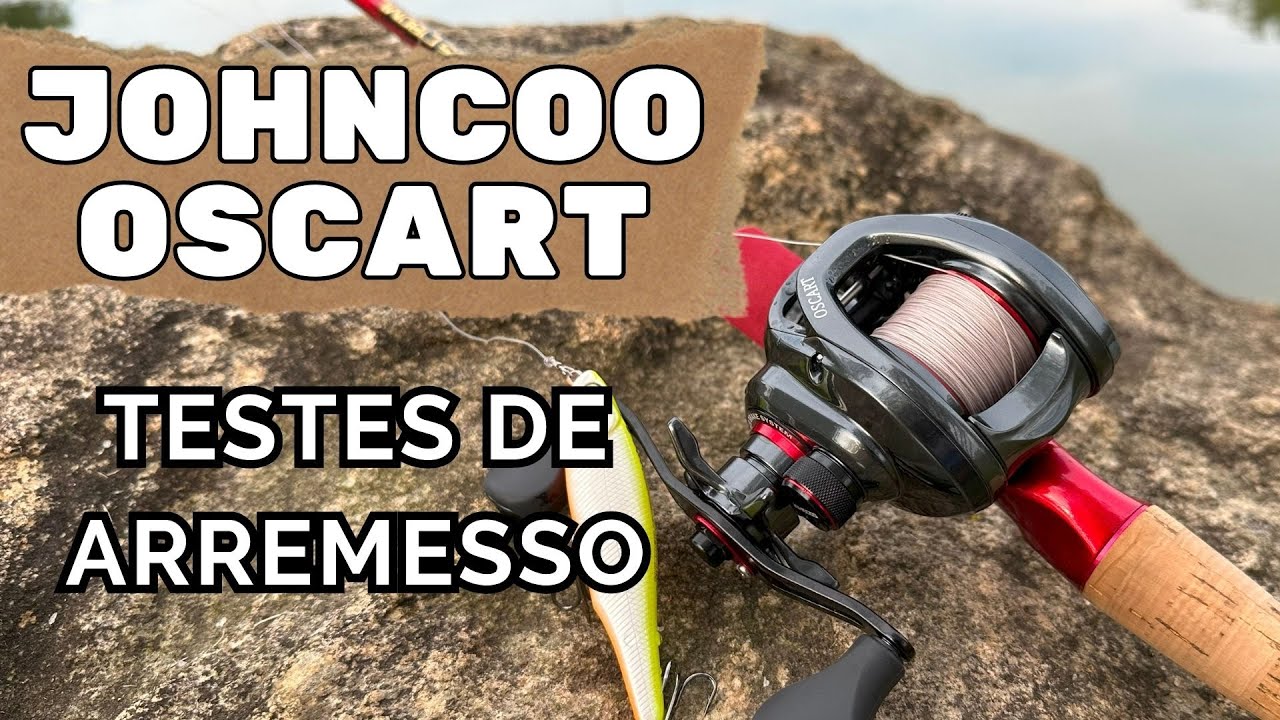 Testes de Arremesso com a carretilha Johncco Oscart