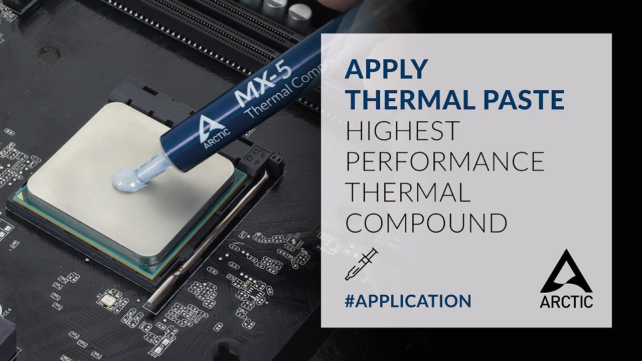 MX Thermal Paste: How to Apply Thermal Paste