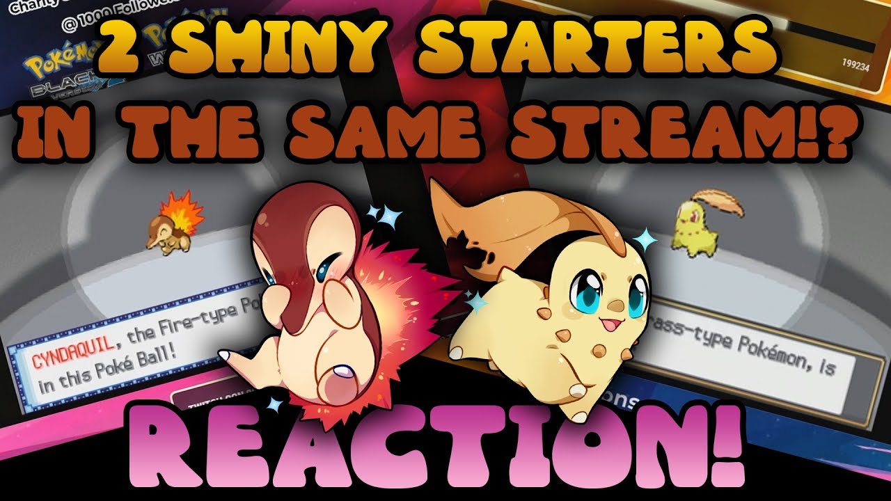 INSANE Double Gen 2 Shiny Starter in the same stream! Shiny Living Dex Reactions! #27 and #28