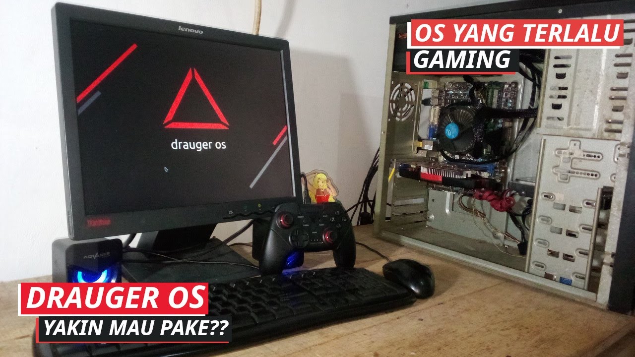 OS Gaming yang katanya GAMING!? Drauger OS