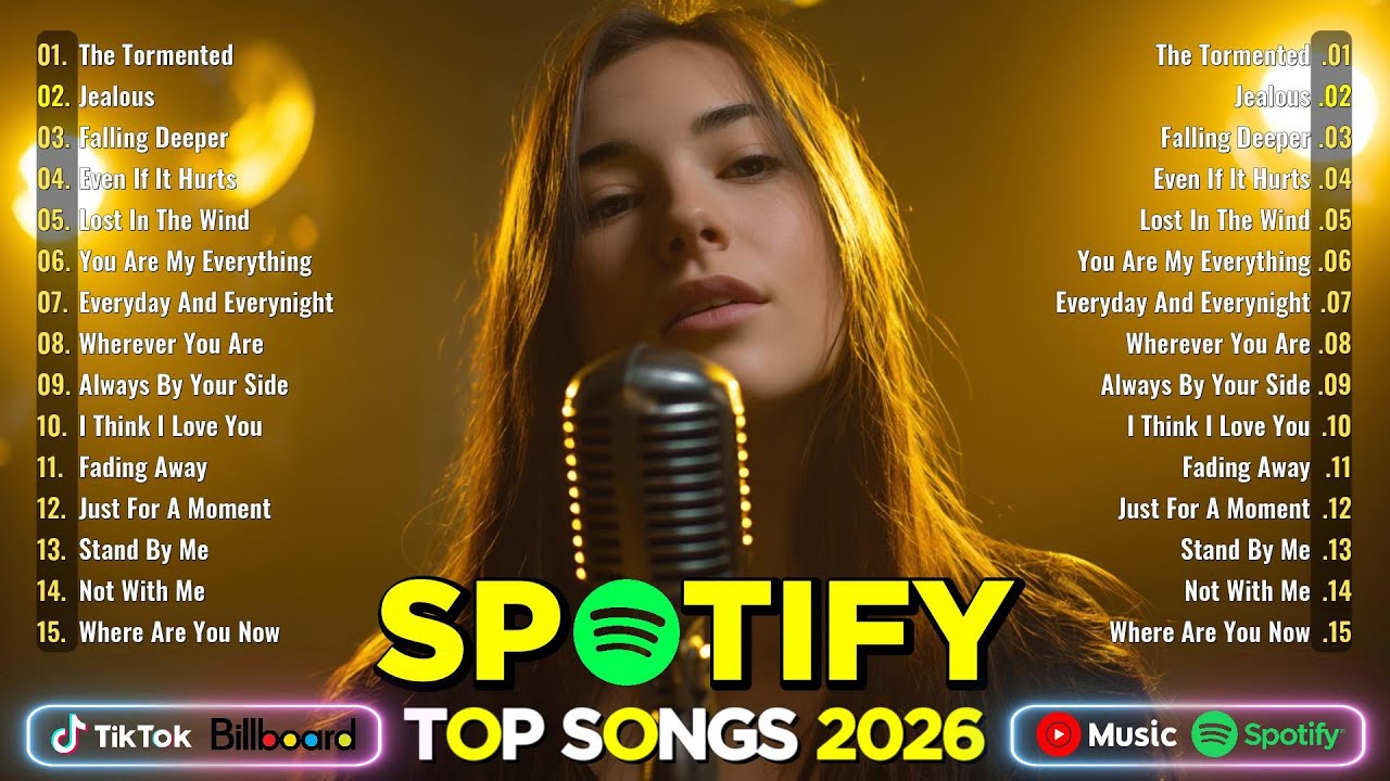 Pop Songs 2026 ❤️ Emotional Vibes Songs | Adele, Selena Gomez, Sia, Olivia Rodrigo