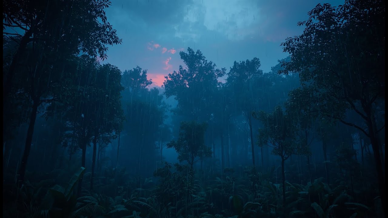 Soft Rain Sounds for Sleep 🌧️ | 2.5 Hours | Golden Peace Studios