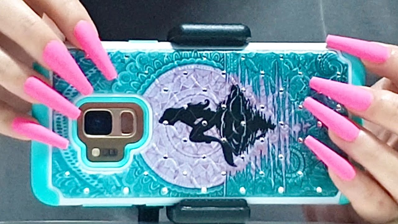 Binaural ASMR Camera Tapping Phone Case Scratching Nail Rubbing /  Anticipatory / Lofi No Talking