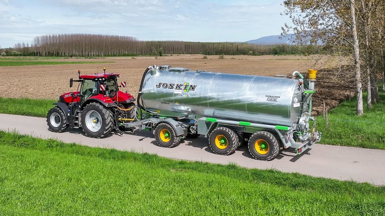 JOSKIN Tetraliner - Le tonneau approvisionneur tout terrain !