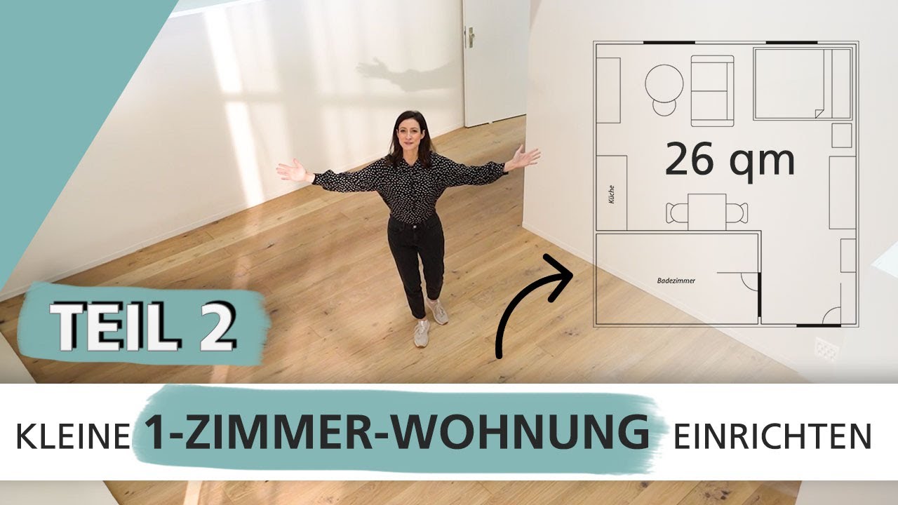 Kleine 1-Zimmer-Wohnung einrichten | Teil 2 | HOW TO | INTERIYEAH!