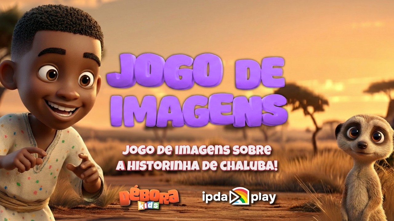 Atividade Cristã Infantil | Jogo de Imagens Bíblico com Chaluba – Débora Kids