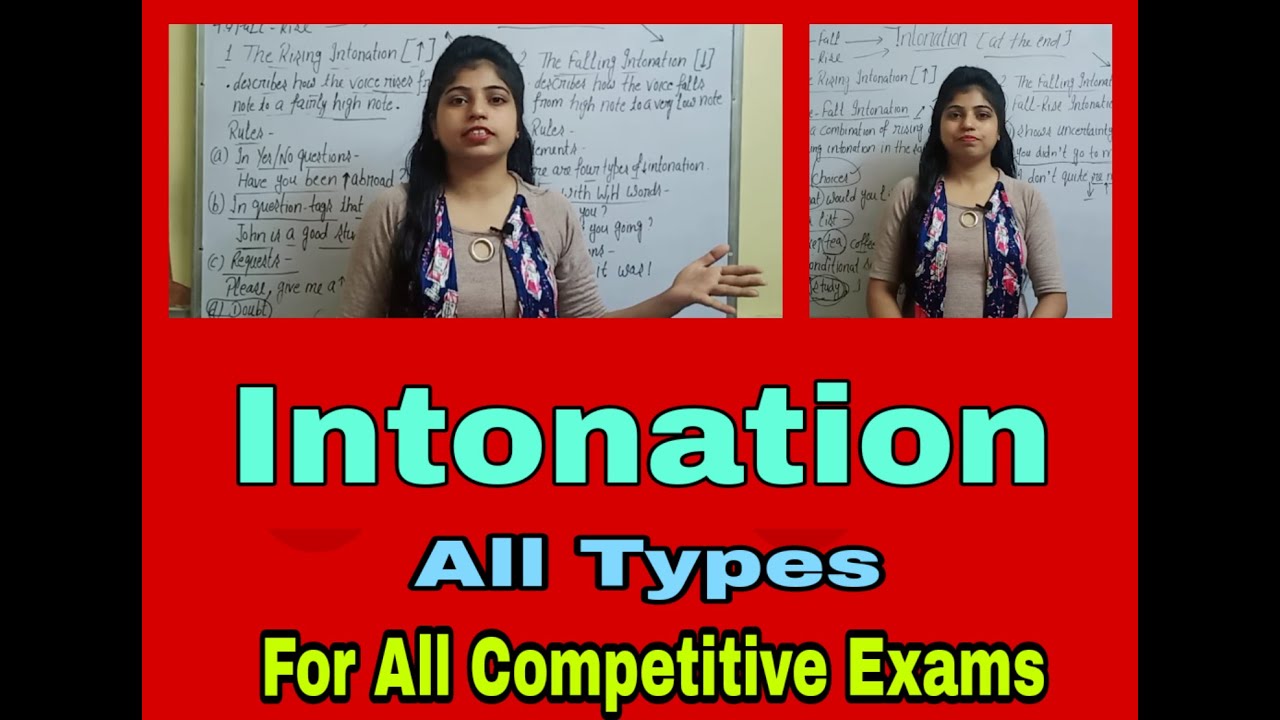#Intonation & Its Types, Rules# full concept in an easy way by Rajni Ma'am