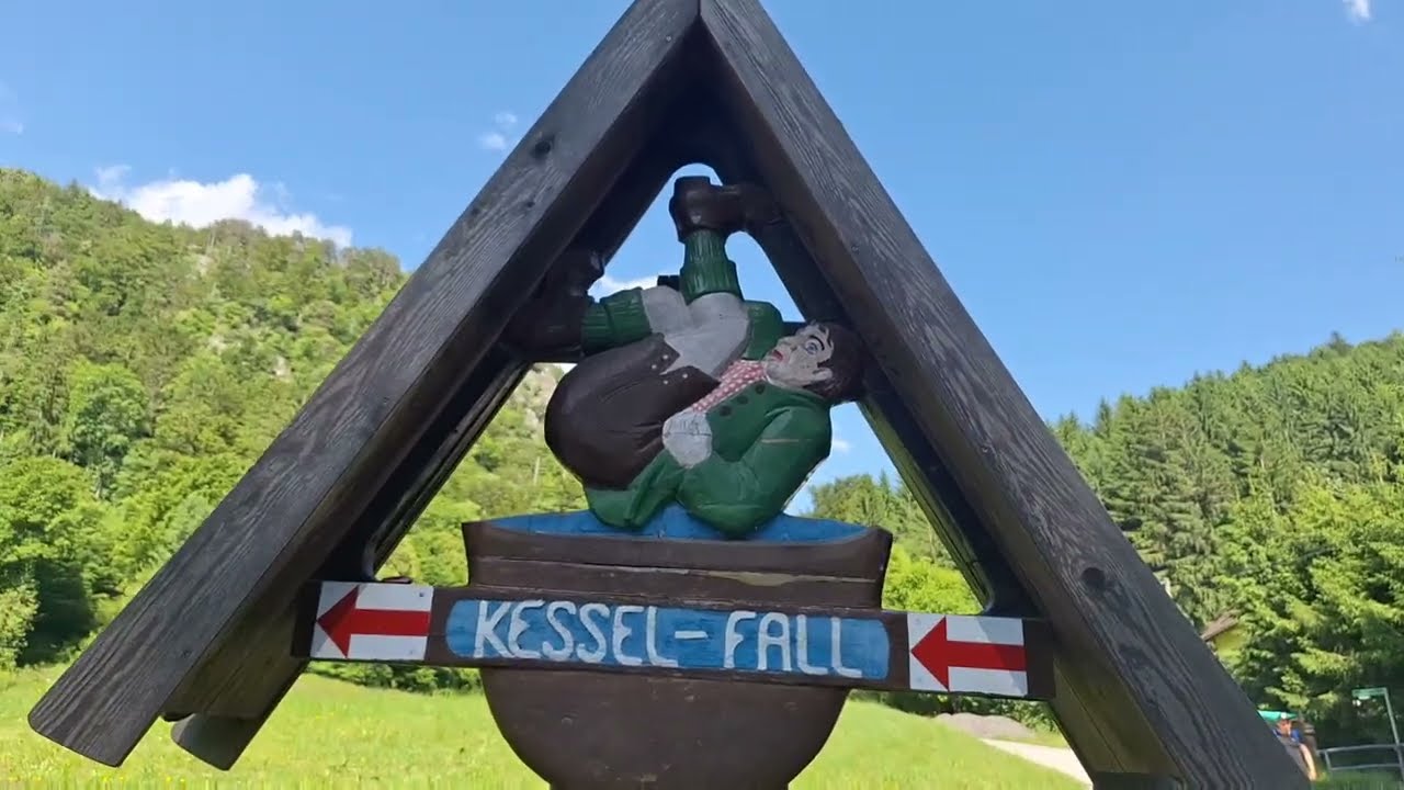 Short hike in Kesselfallklamm in Austria