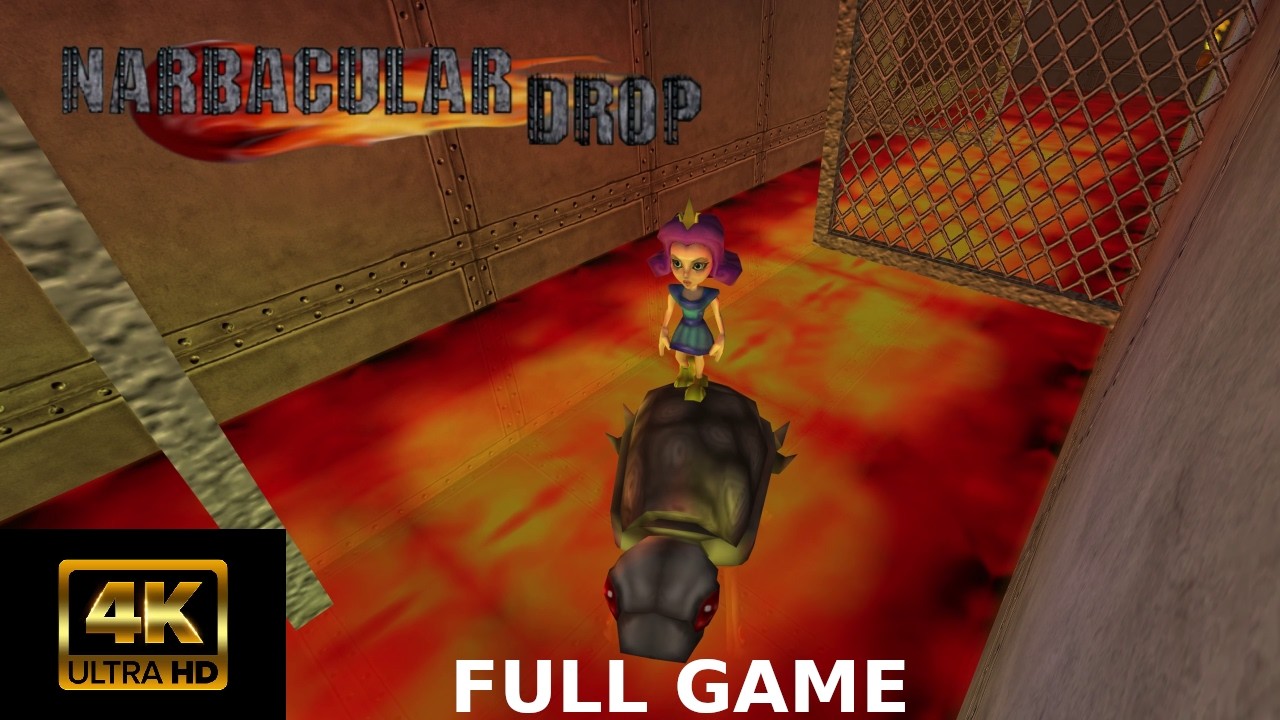 Narbacular Drop - FULL GAME Playthrough 4K / Nobara 43 - No Commentary
