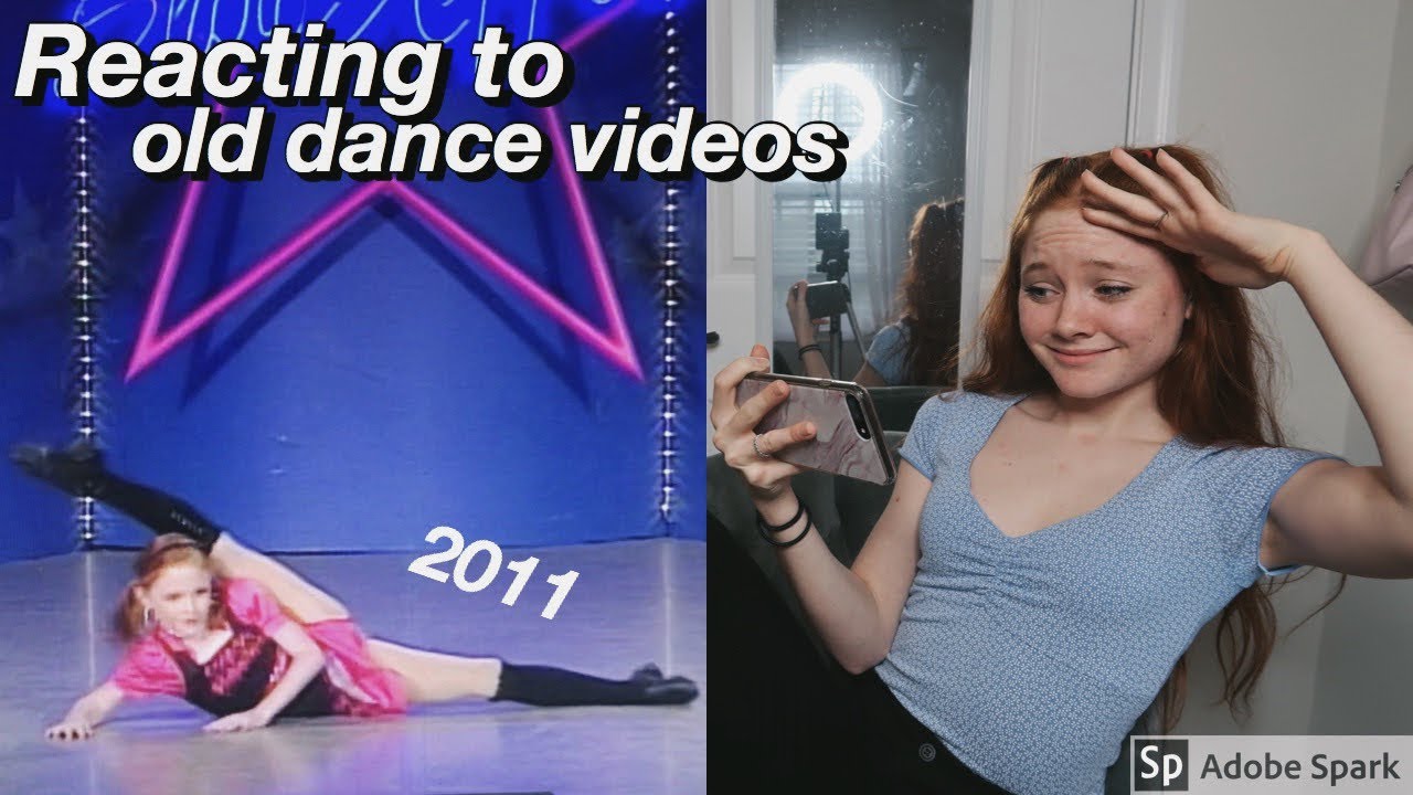 reacting to old dance videos!!