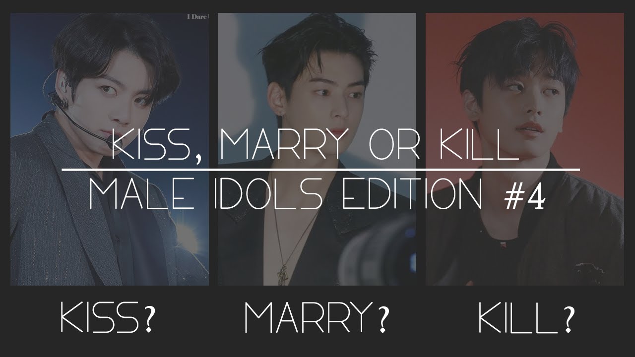 Kiss, Marry, or Kill | Kpop Male Idols Edition #4 | woodz's marquee