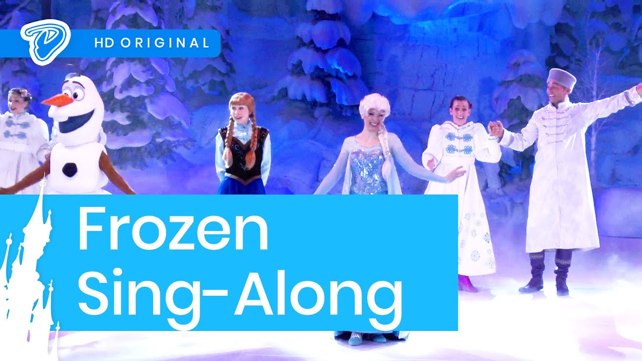 Frozen Sing-along Disneyland Paris FULL SHOW (Chantons La Reine des Neiges)