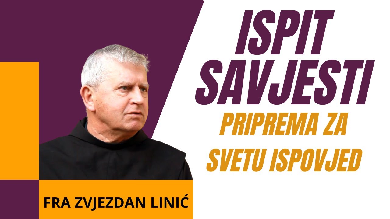 ISPIT SAVJESTI PRIJE ISPOVIJEDI - Evanđeoski primjer koji će vas dirnuti