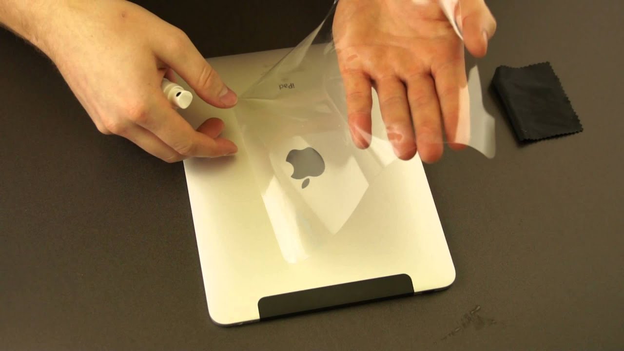 Návod: Jak aplikovat ochrannou fólii Screenshield na celé tělo tabletu